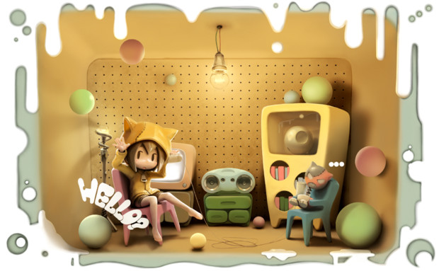 Hello メイキング ねこいた さんのイラスト ニコニコ静画 イラスト