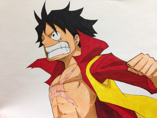 モンキー ｄ ルフィ ｏｎｅ ｐｉｅｃｅ ｆｉｌｍ ｚ Ver Halu さんのイラスト ニコニコ静画 イラスト