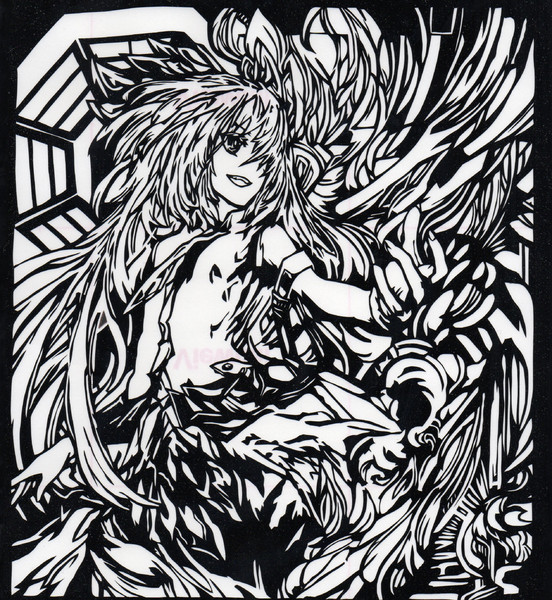 切り絵 術式 鳳凰 霖雨 さんのイラスト ニコニコ静画 イラスト
