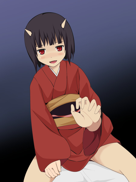 オニヒメサマ ニコニコ静画 イラスト
