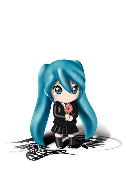 スケッチ ねんどろいど 初音ミク サイハテ さだむね さんのイラスト ニコニコ静画 イラスト