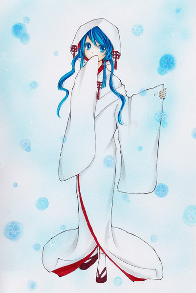 コピック 雪ミク 霞凛 さんのイラスト ニコニコ静画 イラスト
