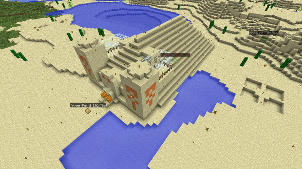 Minecraft 砂漠拠点にて テレキニウム さんのイラスト ニコニコ静画 イラスト