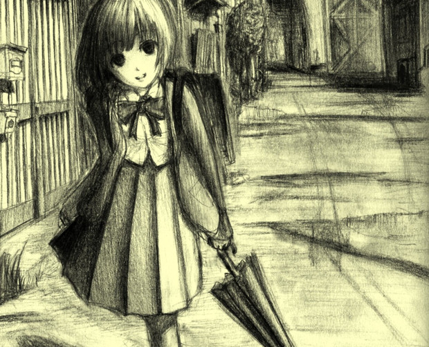黒目がちな少女 セキレイ さんのイラスト ニコニコ静画 イラスト