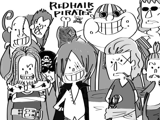 赤髪海賊団 銀椿 さんのイラスト ニコニコ静画 イラスト