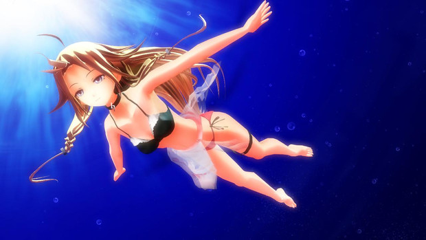 水着のiaちゃん ニコニコ静画 イラスト