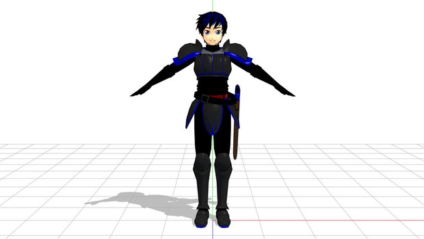【MMD】赤毛じゃなく、黒毛でお許しを【配布】