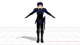 【MMD】赤毛じゃなく、黒毛でお許しを【配布】