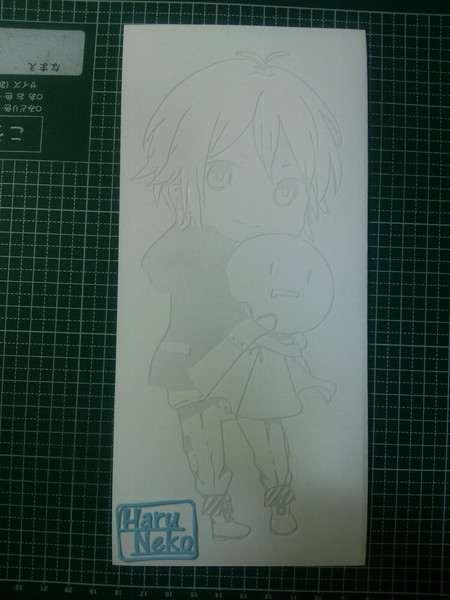 切り絵 まふまふ はるねこ さんのイラスト ニコニコ静画 イラスト