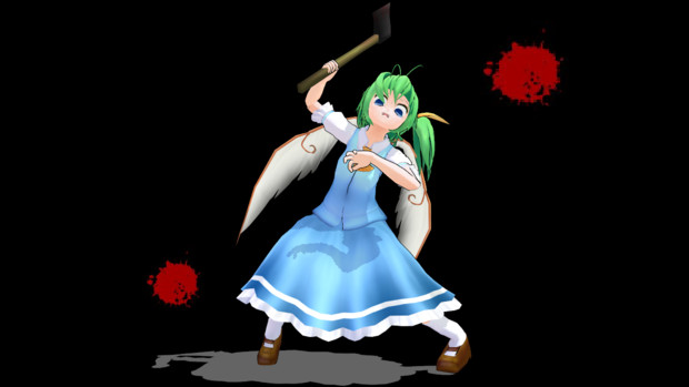 第1回mmdヤンデレ斧選手権 かわいくしてくれるって言ったのに Guard さんのイラスト ニコニコ静画 イラスト