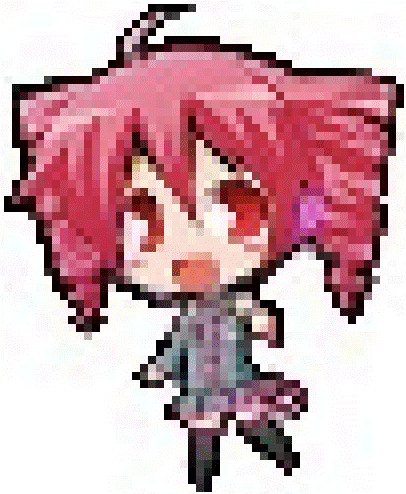 重音テト ドット風 ニヘラ さんのイラスト ニコニコ静画 イラスト