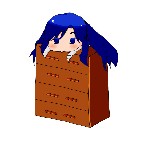 タンスの上のちひゃー 白米 さんのイラスト ニコニコ静画 イラスト