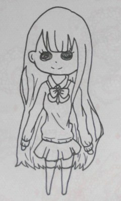 女の子 色なし しま さんのイラスト ニコニコ静画 イラスト