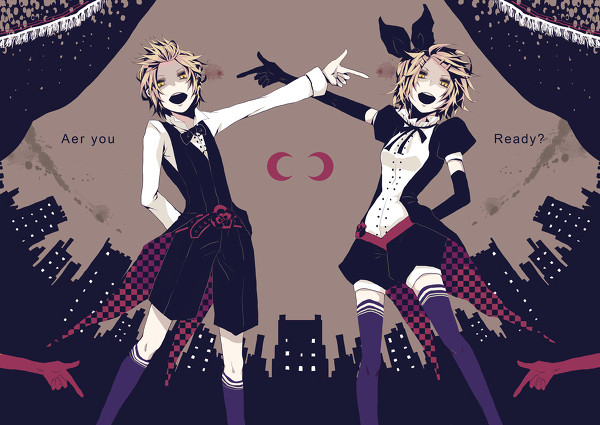 鏡音 Are You Ready シマ さんのイラスト ニコニコ静画 イラスト