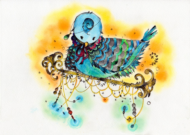 幸せの青い鳥 おにくし さんのイラスト ニコニコ静画 イラスト
