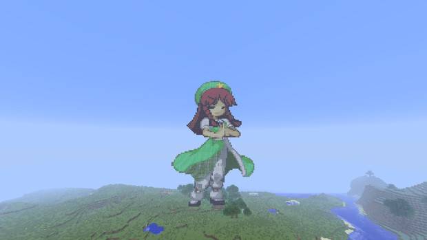 Minecraft 東方非想天則 紅美鈴 マインクラフト ツカサ さんのイラスト ニコニコ静画 イラスト