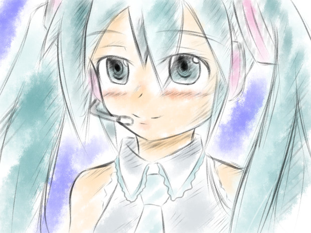 水彩ってやっぱり難しいなぁ ニコニコ静画 イラスト
