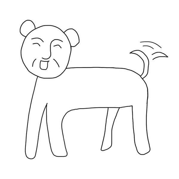 しっぽ振ってる ニコニコ静画 イラスト