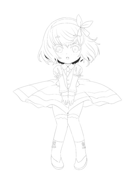 オリジナルケーキ擬人化 塗り絵 わびさび さんのイラスト ニコニコ静画 イラスト