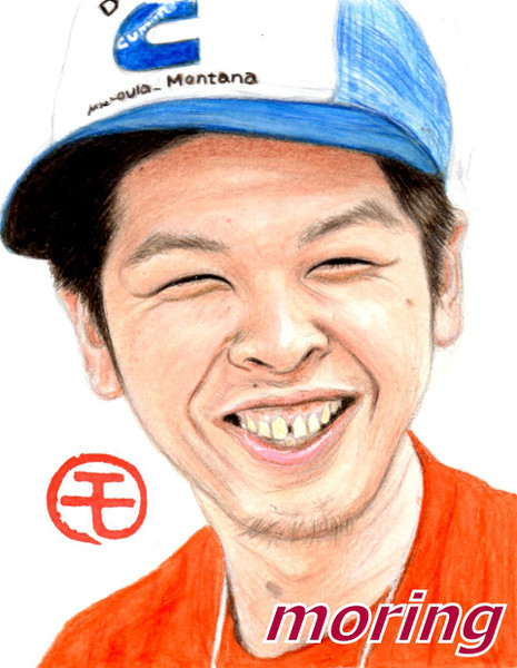 ファンモンのDJケミカルさんを描いてみた☆