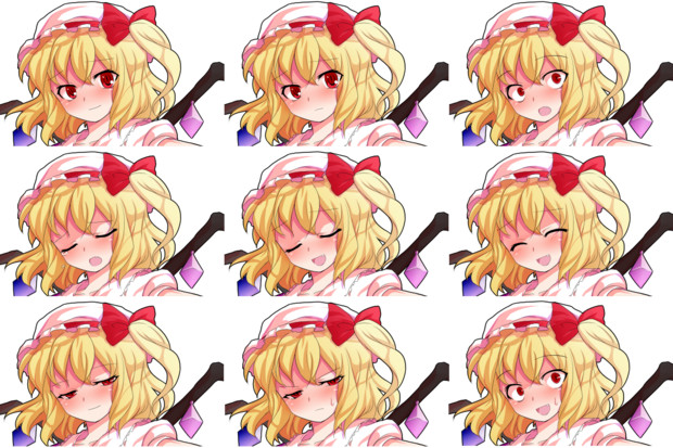 はるか様　おまとめ専用ページ 妹様赤面差分詰め合わせ / はるか さんのイラスト - ニコニコ静