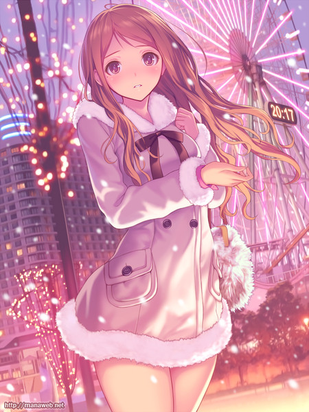 今夜時 観覧車前で マナカッコワライ さんのイラスト ニコニコ静画 イラスト