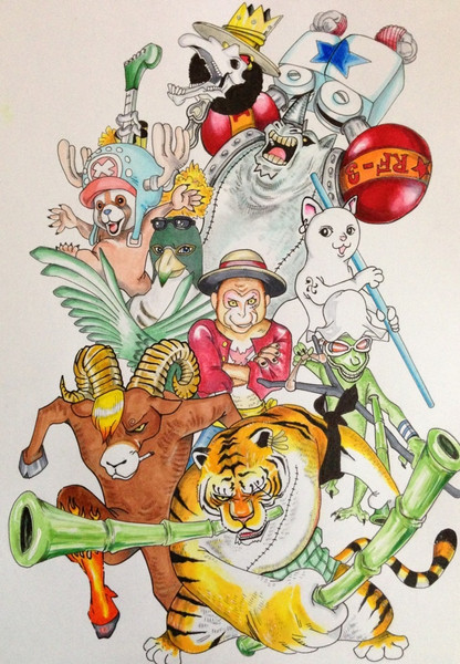 One Piece The Animal ヒロくん さんのイラスト ニコニコ静画 イラスト