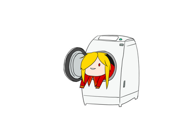 旦那をドラム式洗濯機に突っ込んでみた さん さんのイラスト ニコニコ静画 イラスト
