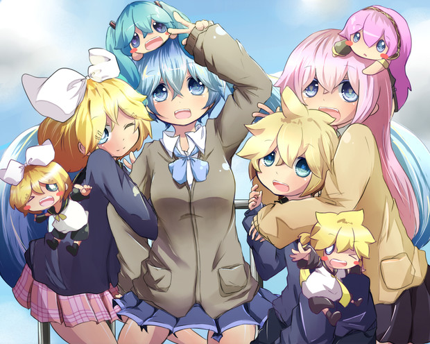 ボカロ学生 雨玉 さんのイラスト ニコニコ静画 イラスト