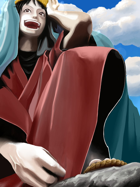 麦わらのルフィ親分 のんか さんのイラスト ニコニコ静画 イラスト