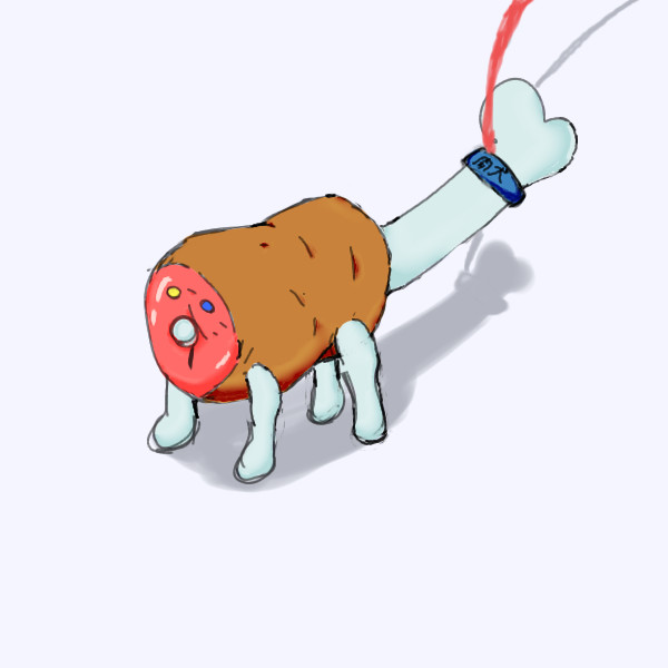 肉犬ver首輪 4 R さんのイラスト ニコニコ静画 イラスト