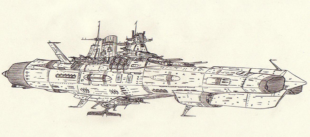 宇宙戦艦オセアニア 自作艦 自由音エルマ さんのイラスト ニコニコ静画 イラスト