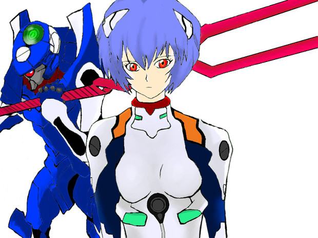 イラスト練習 綾波レイ Eva零号機 ぱぽりか さんのイラスト ニコニコ静画 イラスト