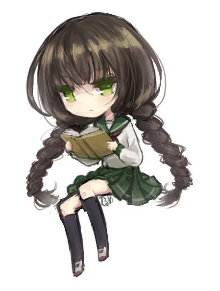 オリジ 文学系女子 無表示着信くるめ さんのイラスト ニコニコ静画 イラスト