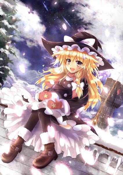 冬魔理沙 あここ さんのイラスト ニコニコ静画 イラスト