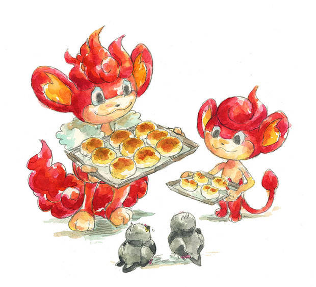 【働くポケモン０２】パンが焼けたよ