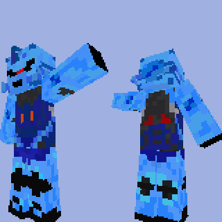 Minecraft グフカスタムスキン スキン製作 新生ダメギ さんのイラスト ニコニコ静画 イラスト