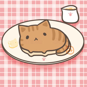 ねこパンケーキ