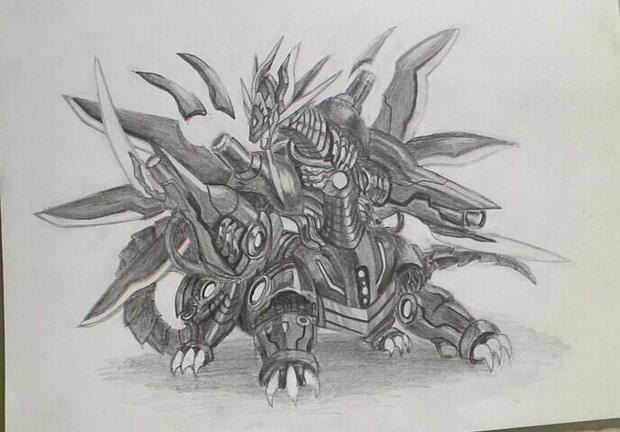 殲滅機龍 ハダル Ruin Dragon さんのイラスト ニコニコ静画 イラスト