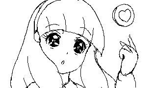 キュアピースの変身ｇｉｆアニメ ジャン ポポ さんのイラスト ニコニコ静画 イラスト