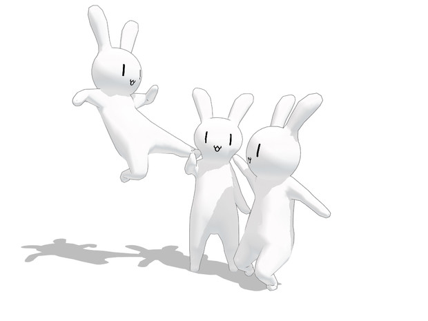 ウサギがソーラン節を踊ってない しぐれまんじゅう さんのイラスト ニコニコ静画 イラスト