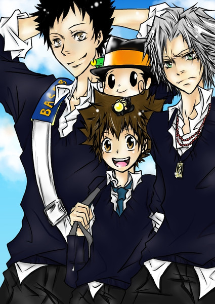 仲良し3人組 リボーン Saha サナ さんのイラスト ニコニコ静画 イラスト