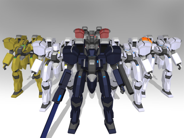 Mmd オリジナルロボット モデル配布あり ヘタレイヴン さんのイラスト ニコニコ静画 イラスト