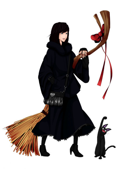 Wicca キキ ジジ たいようさん さんのイラスト ニコニコ静画 イラスト