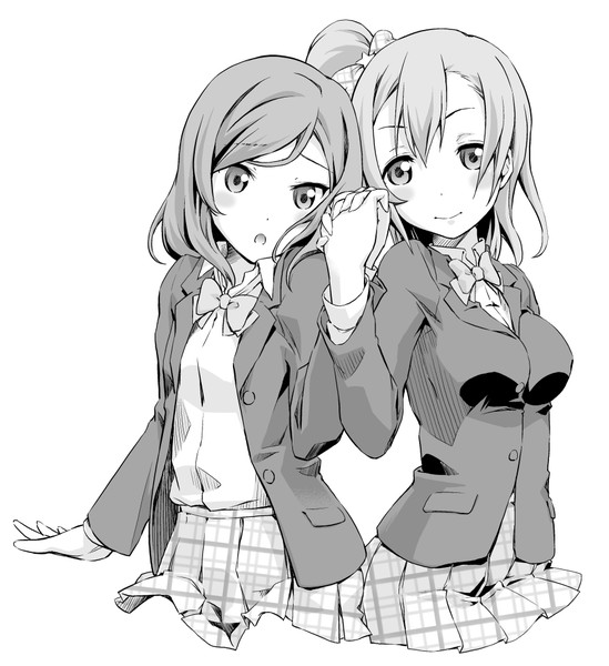 コミスタ習作0050 ラブライブ 高坂穂乃果 スター西木野真姫 たのひと さんのイラスト ニコニコ静画 イラスト
