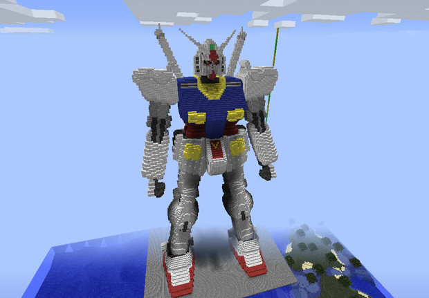 Minecraft Rx 78 2 ガンダム カトキバージョン 安藤 さんのイラスト ニコニコ静画 イラスト