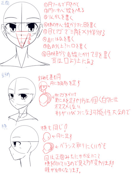 個人的顔の書き方 菜葉 さんのイラスト ニコニコ静画 イラスト