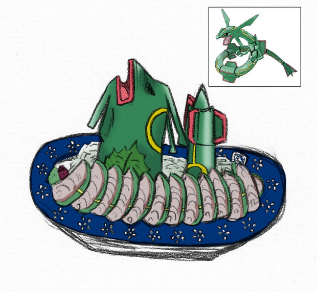 レックウザ ニコニコ静画 イラスト