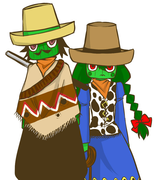 カクタスガンマン ニコニコ静画 イラスト