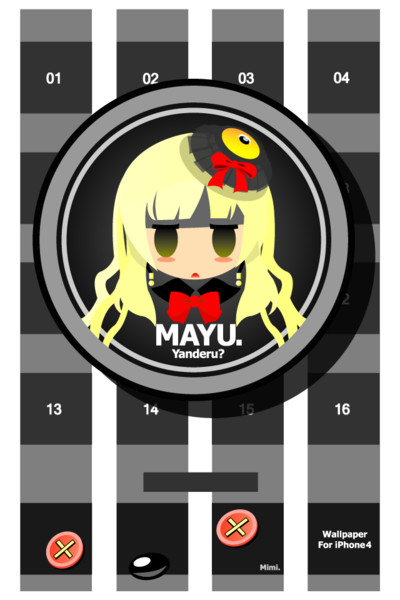 Mayuさんのiphone4壁紙 Sisa さんのイラスト ニコニコ静画 イラスト
